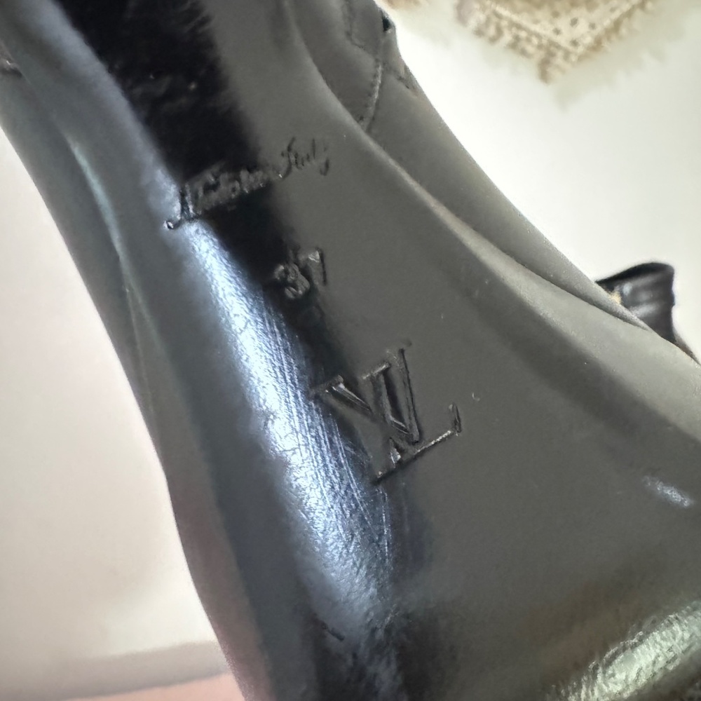 Louis Vuitton Calfskin Monogram Afterglow Platform Ankle Boots 37 - Picture 6 of 8